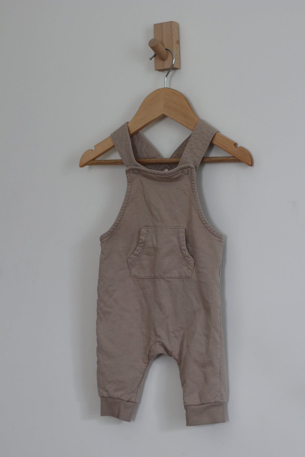 H&M Baby Cotton Knit Overalls - size 6 months