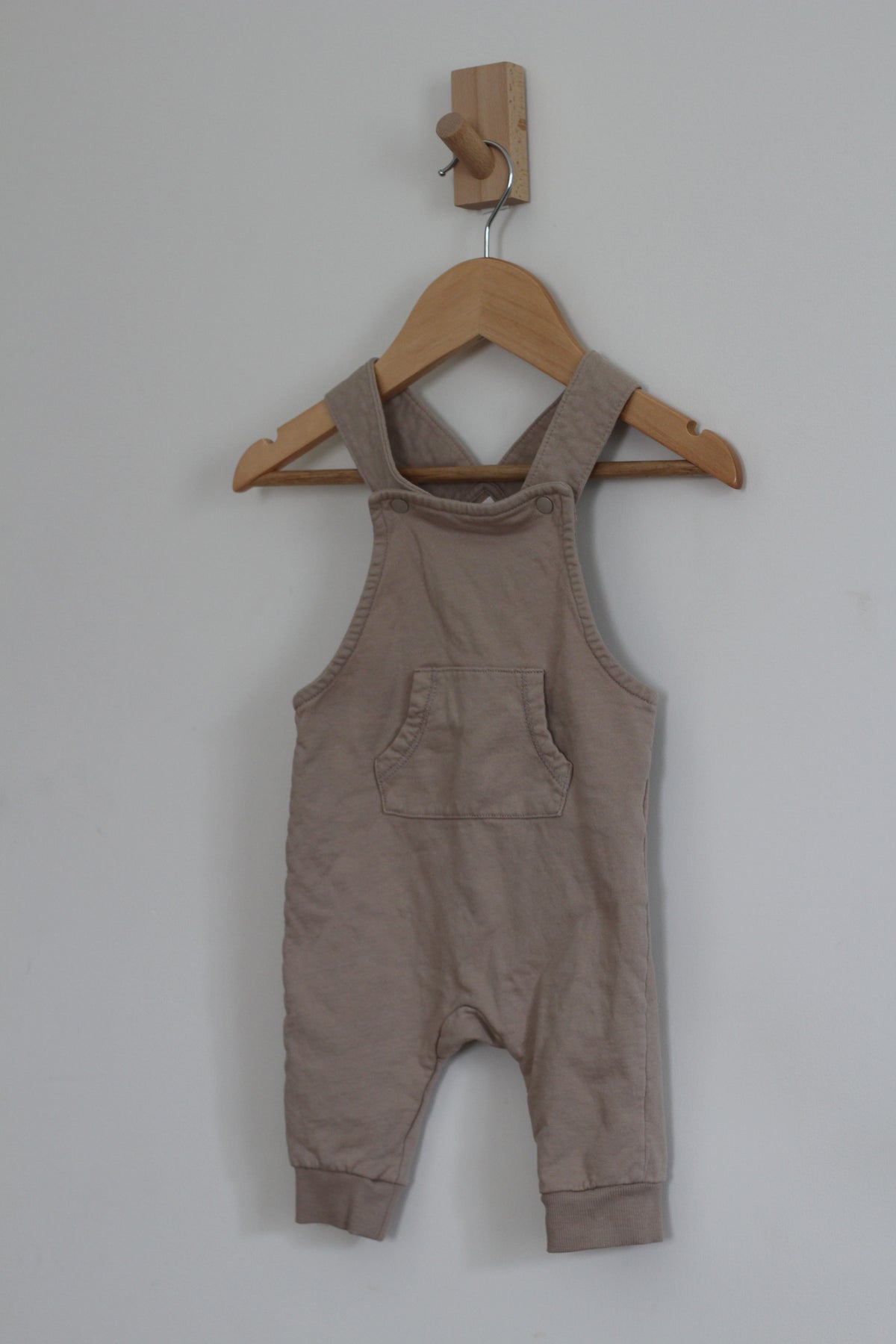 H&M Baby Cotton Knit Overalls - size 6 months