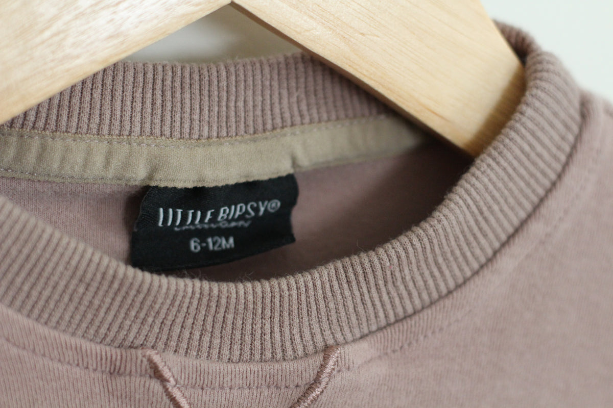 Little Bipsy Pocket Pullover Sweatshirt - size 6 - 12 months