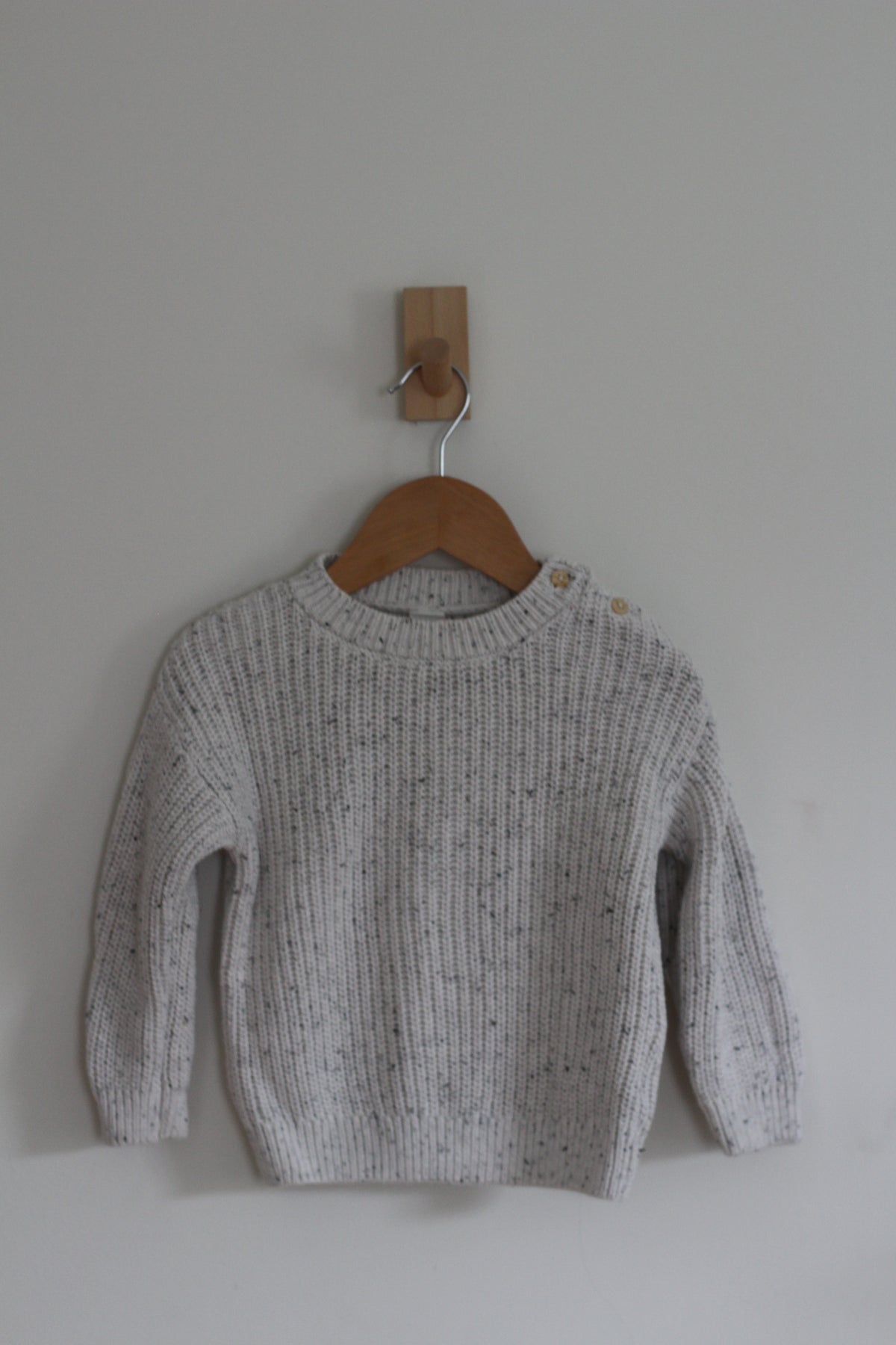 H&M Speckled Knit Sweater - size 18 months