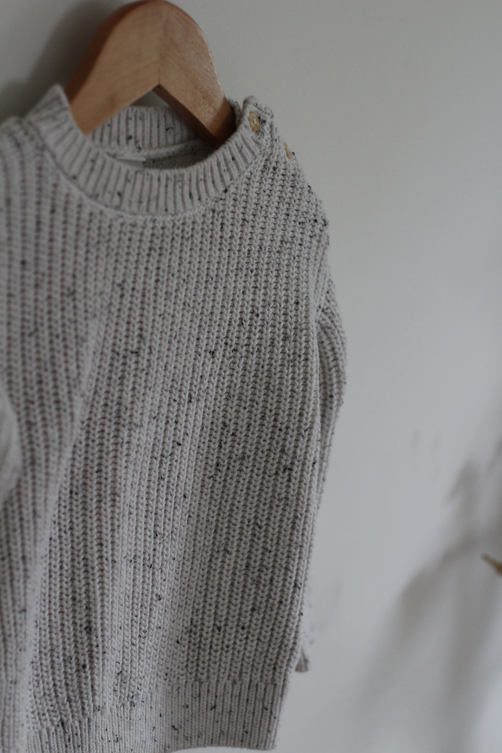 H&M Speckled Knit Sweater - size 18 months