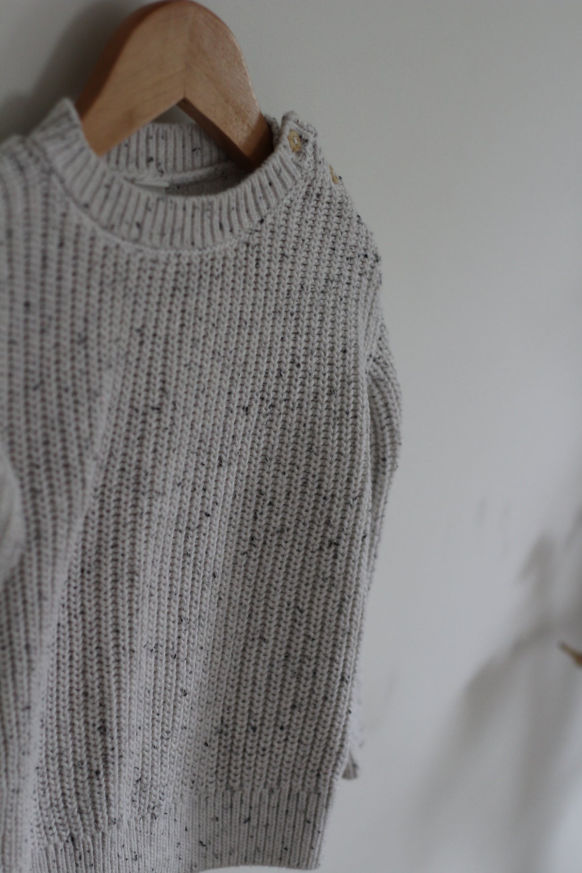 H&M Speckled Knit Sweater - size 18 months