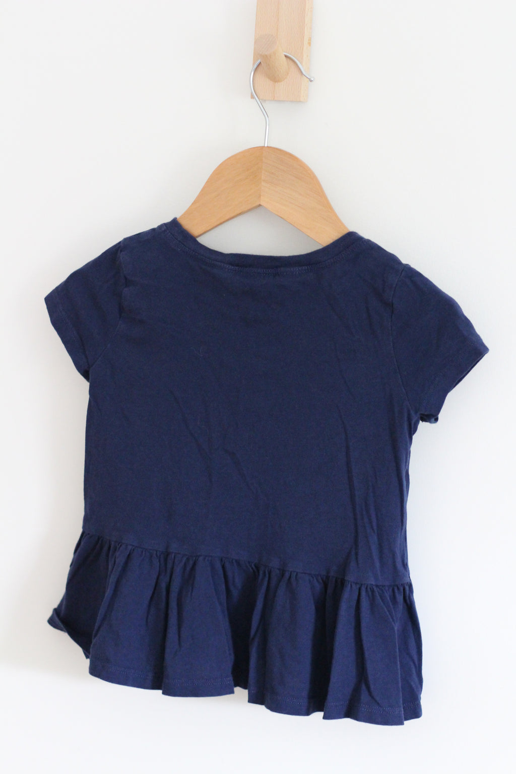 Polo Ralph Lauren Girls Ruffle Peplum Tee - size 3t