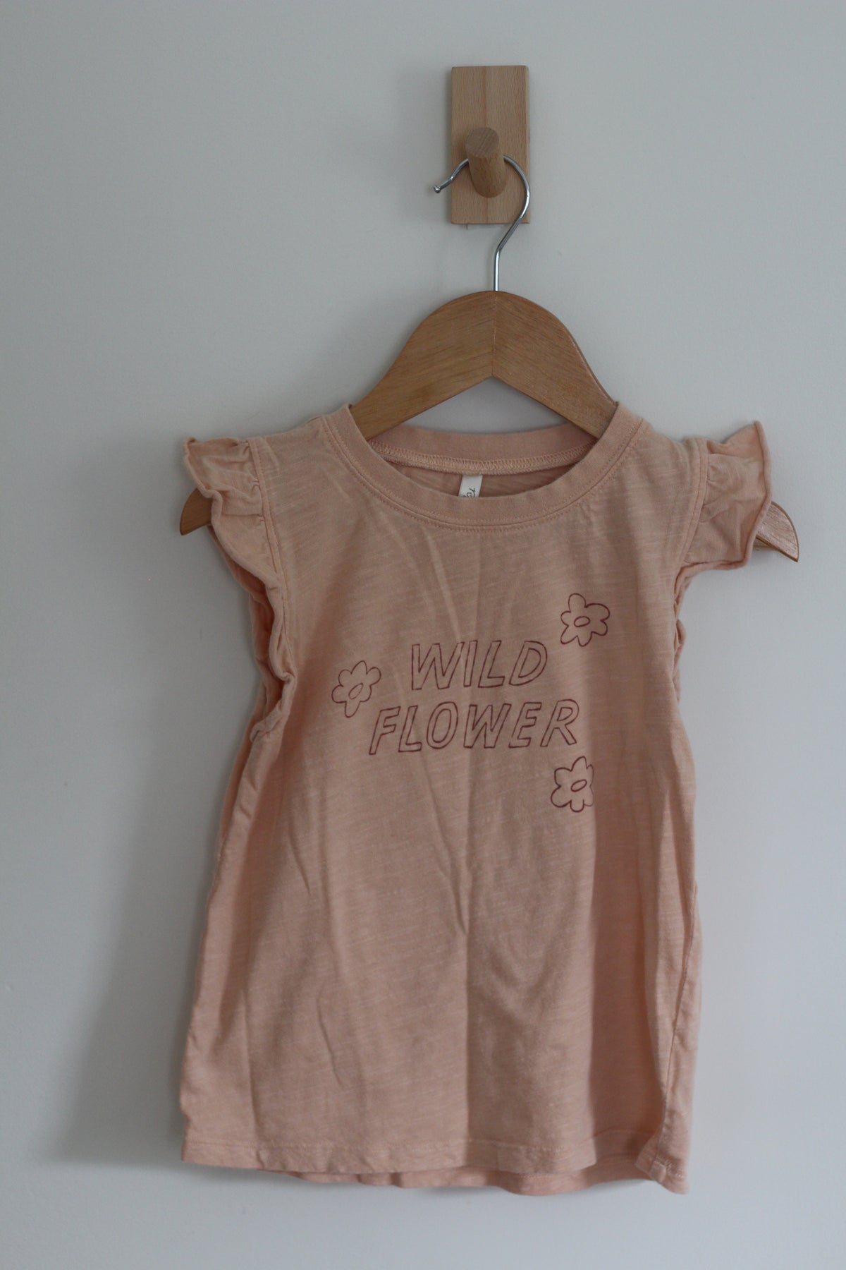 Rylee + Cru Flutter Sleeve 'Wild Flower' Tank - size 4 - 5