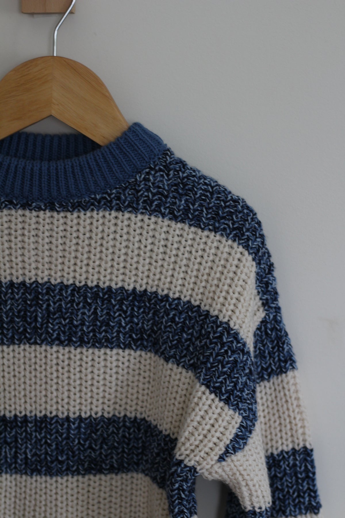 Next Striped Knitted Sweater - size 5 - 6 years