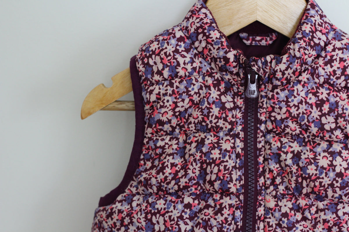 Baby Gap Floral Vest - size 18 - 24 months