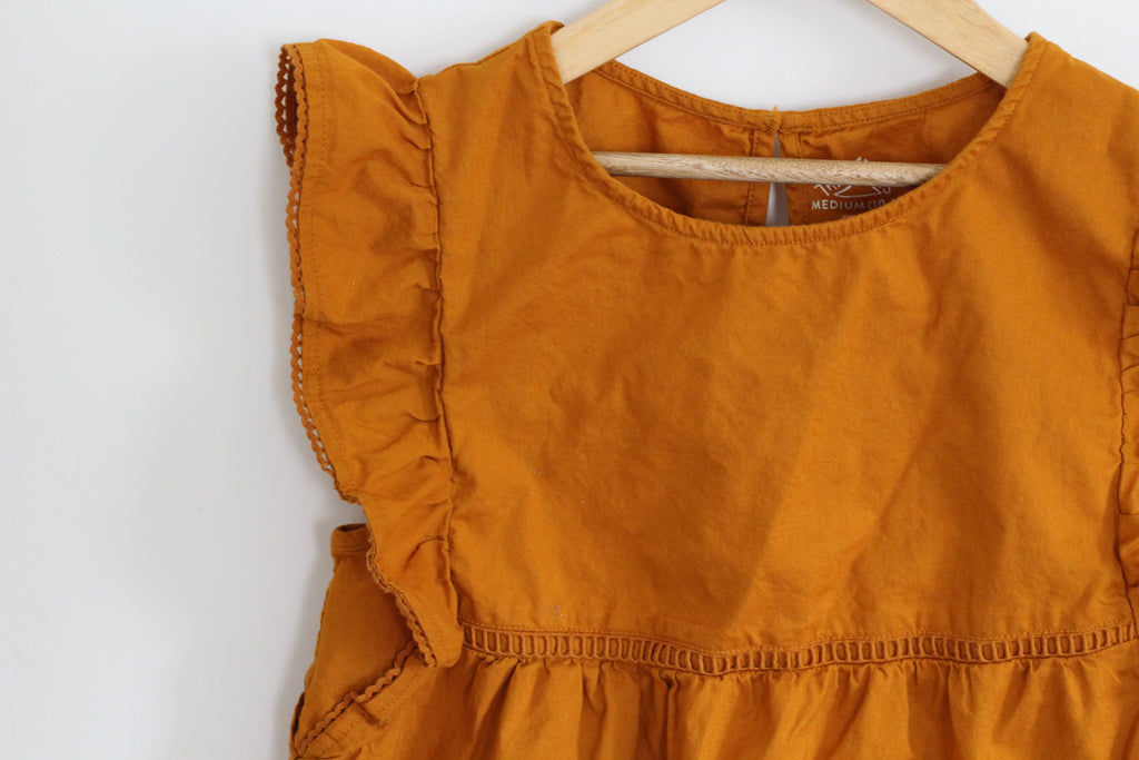 Thereabouts Flutter Sleeve Top - size medium, 10 - 12