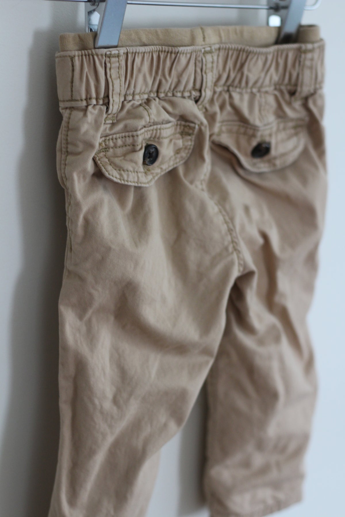 Baby Gap Flannel Lined Khaki Pants - size 6 - 12 months