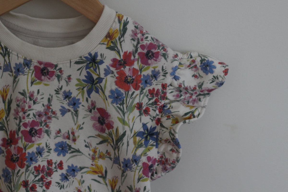 Baby Gap Flutter Sleeve Sweater Shirt - size 3 years