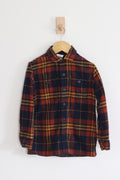 Gap Kids Harvest Plaid Flannel Shirt - size small, 6 - 7
