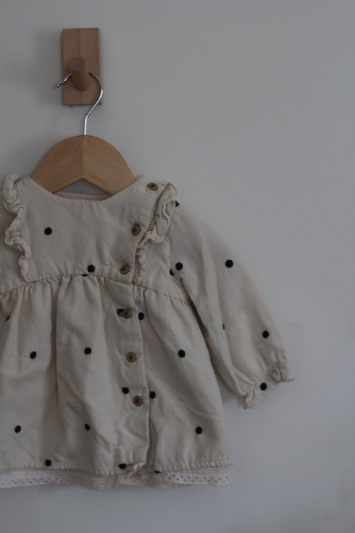 Zara Polka Dot Dress - size 3 - 6 months