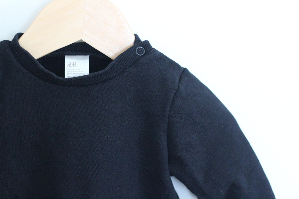 H&M Long Sleeve Basic Shirt - 6 months