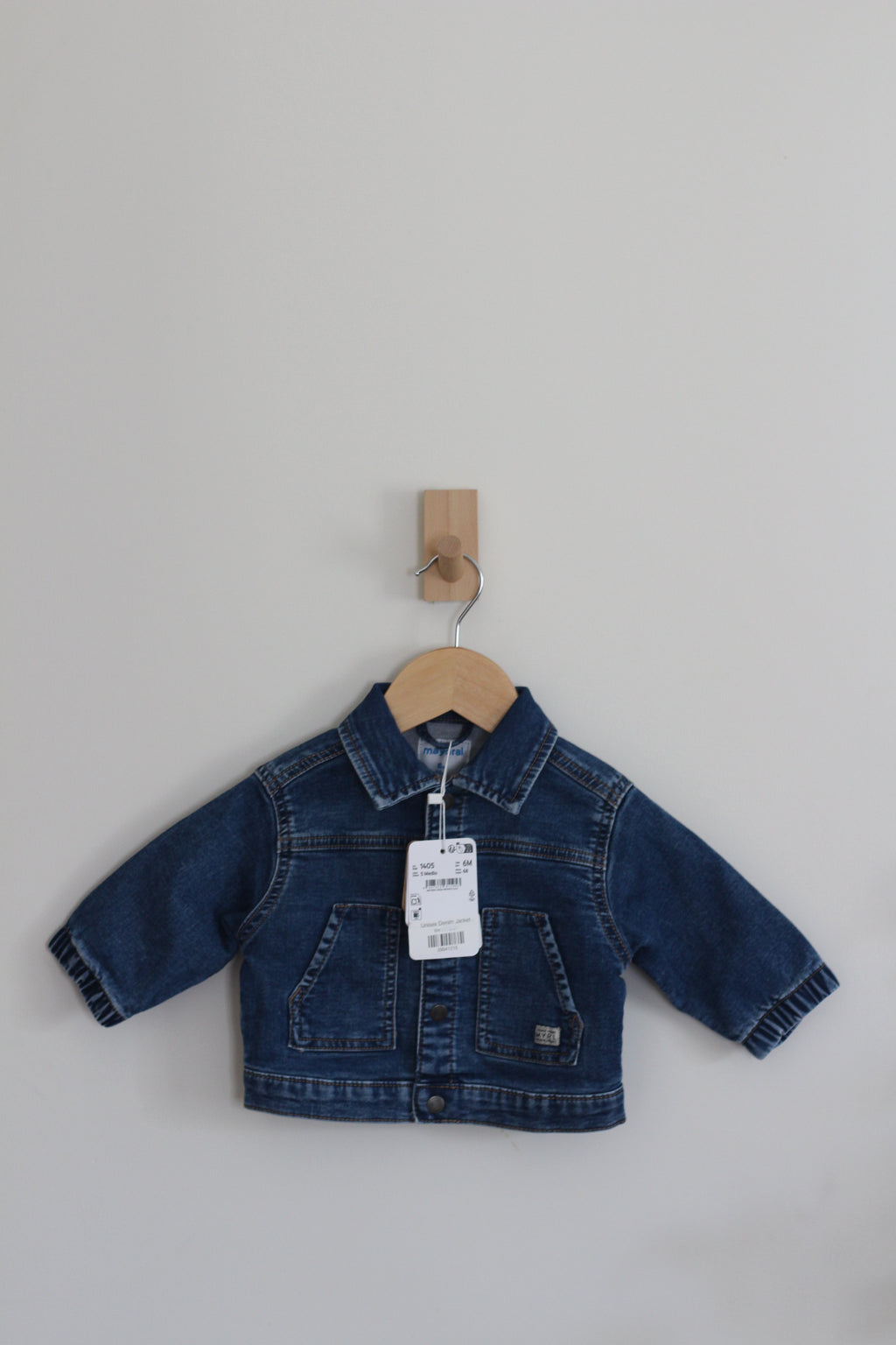 NWT Mayoral Denim Jacket - size 6 months