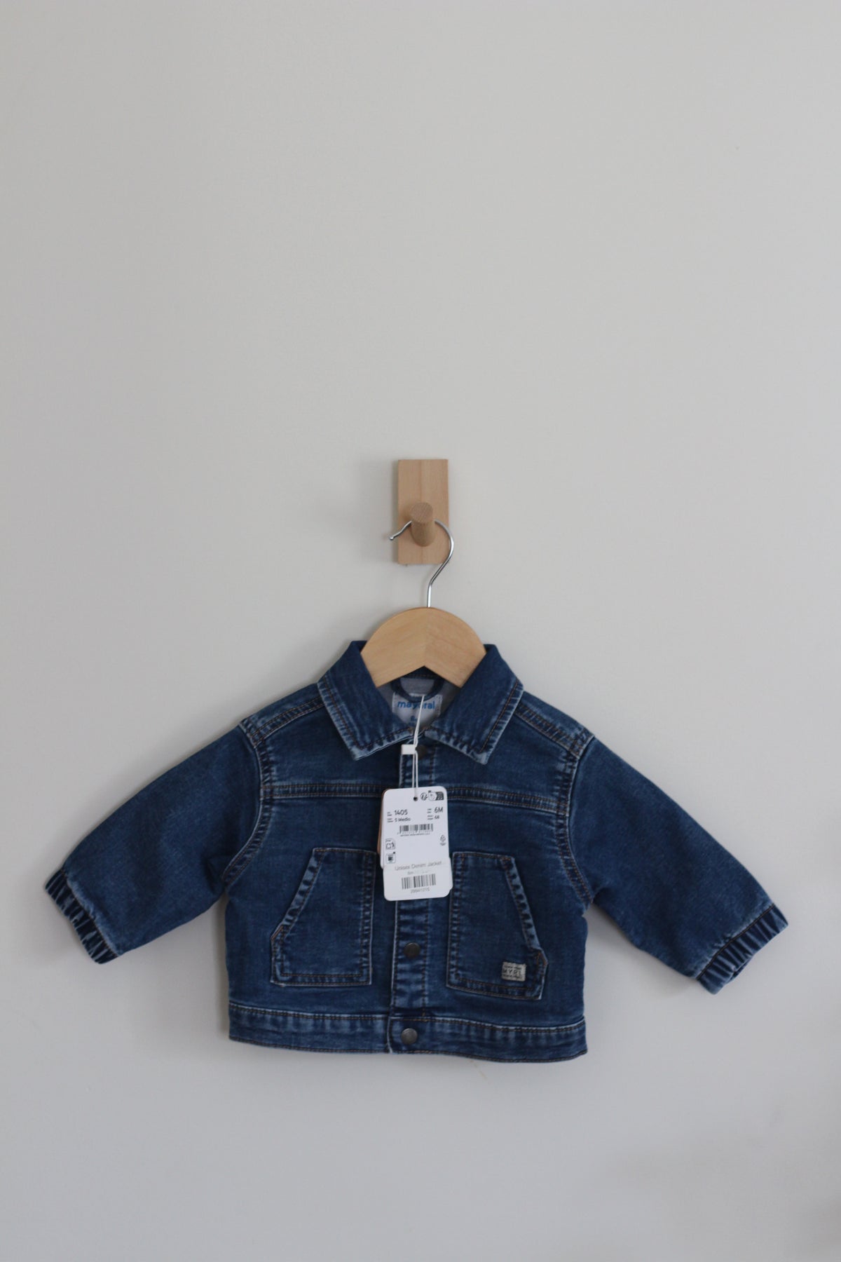 NWT Mayoral Denim Jacket - size 6 months