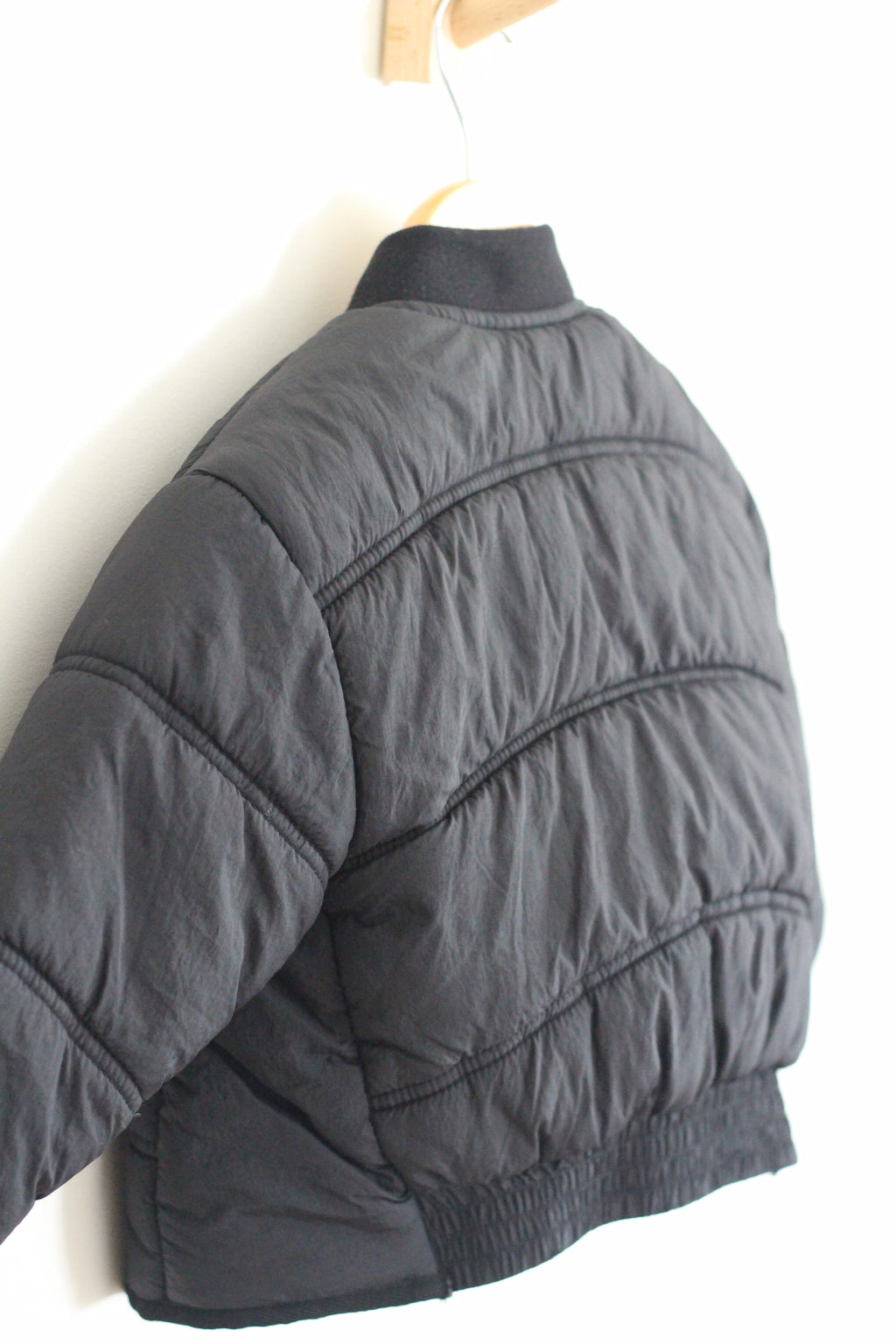 Zara Black Bomber Jacket - size 12 - 18 months