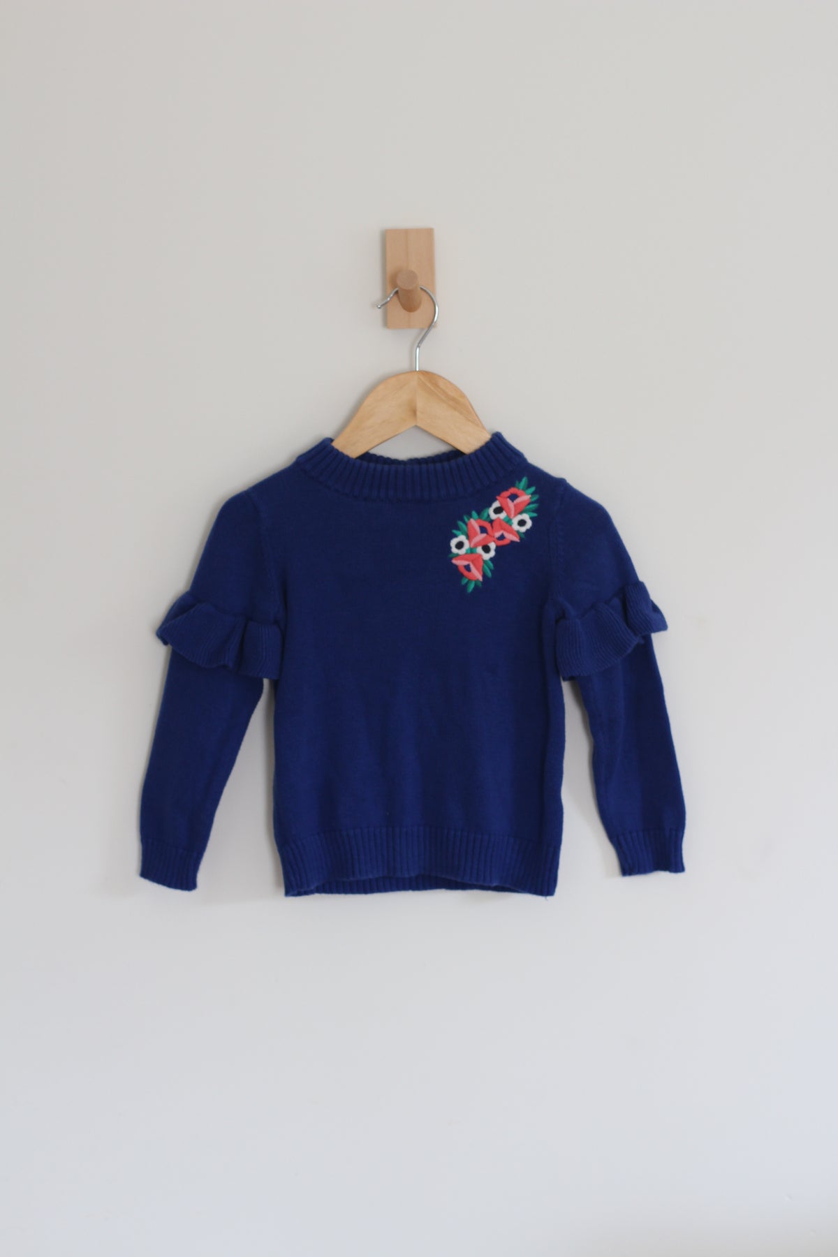 Janie and Jack 100% Cotton Embroidered Sweater - size 2T